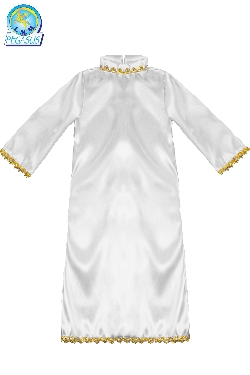 TUNICA BIANCA CON PASSAMANERIA